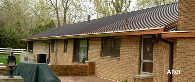 Titan seamless gutters offer superior leaf filter gutter protection